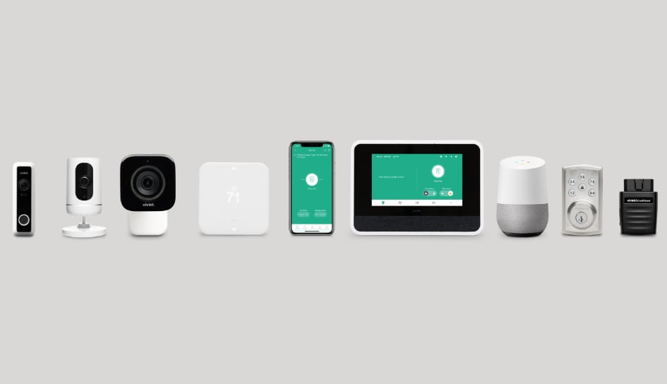 Vivint home security product line in Mesa